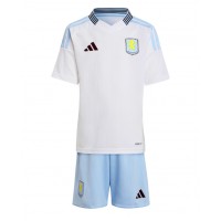 Aston Villa Emiliano Buendia #10 Bortedraktsett Barn 2024-25 Kortermet (+ Korte bukser)